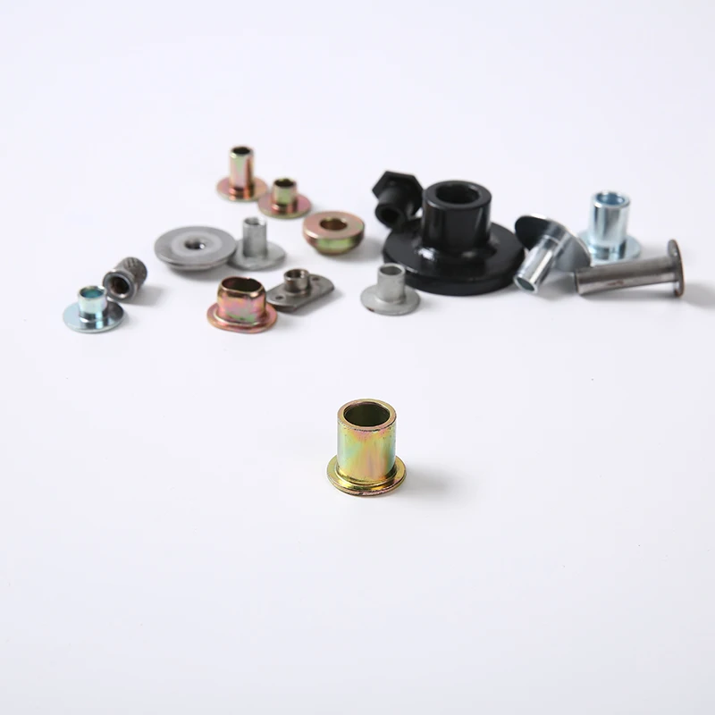 Furniture t-nut Three Hole Cold Heading Round Base Weld Nut Insert Lock Tee T Nut