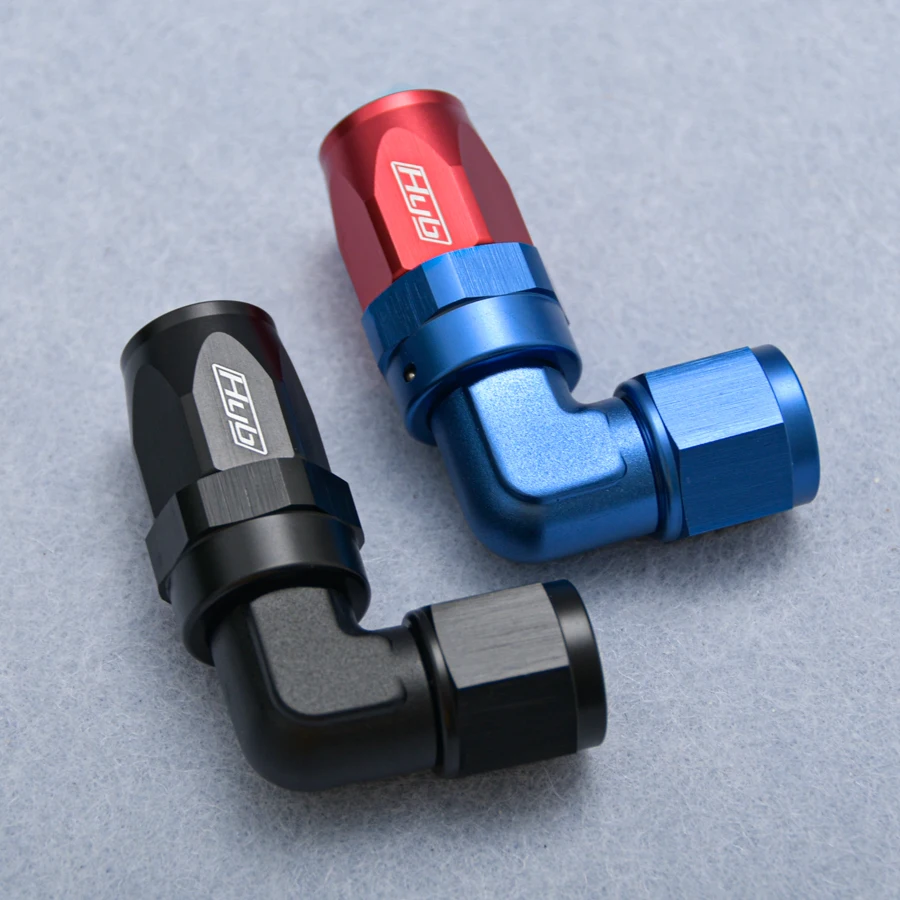 HYB 45 90 Degree Female Forged Elbow Hose End AN8 AN8090-8