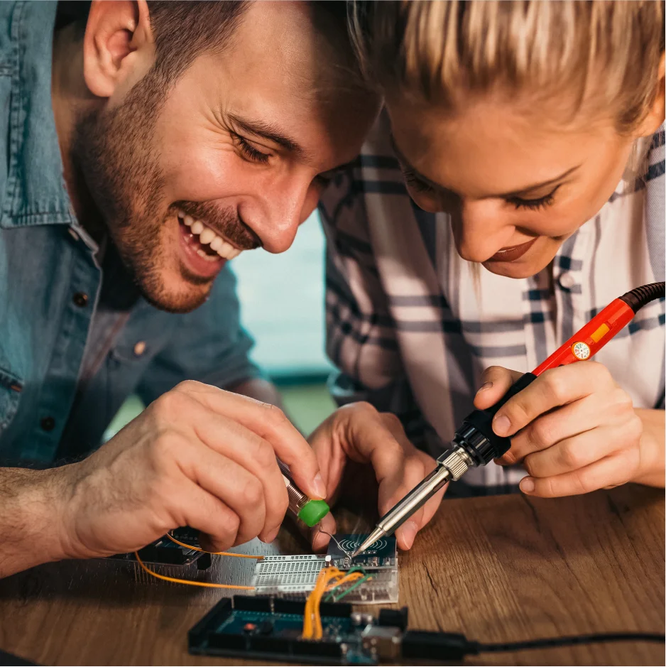 KAIWEETS Electric Soldering Iron Kit Electronics 60w Adjustable Temperature Welding Iron Electric Soldering Irons