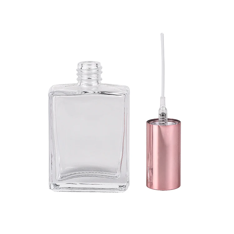 Прозрачный стеклянный флакон-распылитель для духов, 30/50/100 мл