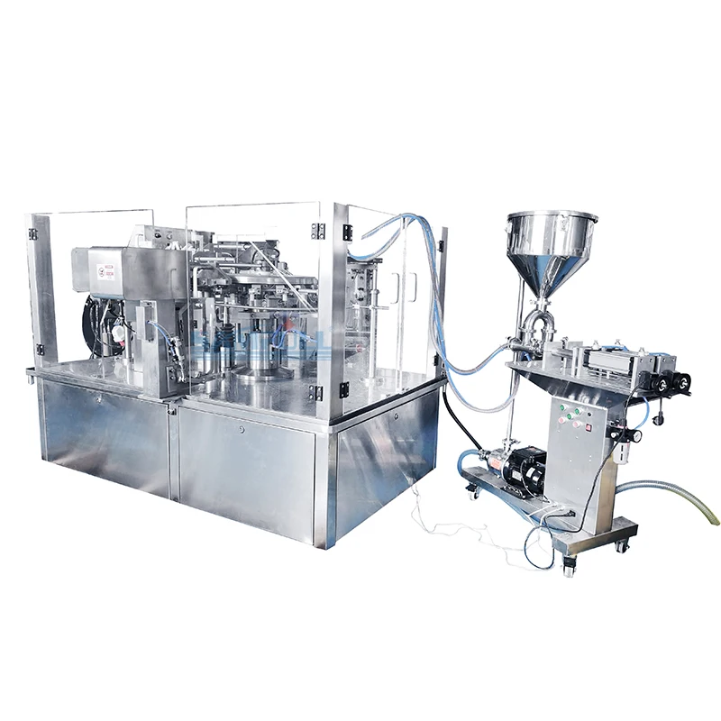 Automatic rotary doypack packing machine sauce filling machine ketchup liquid packaging machine