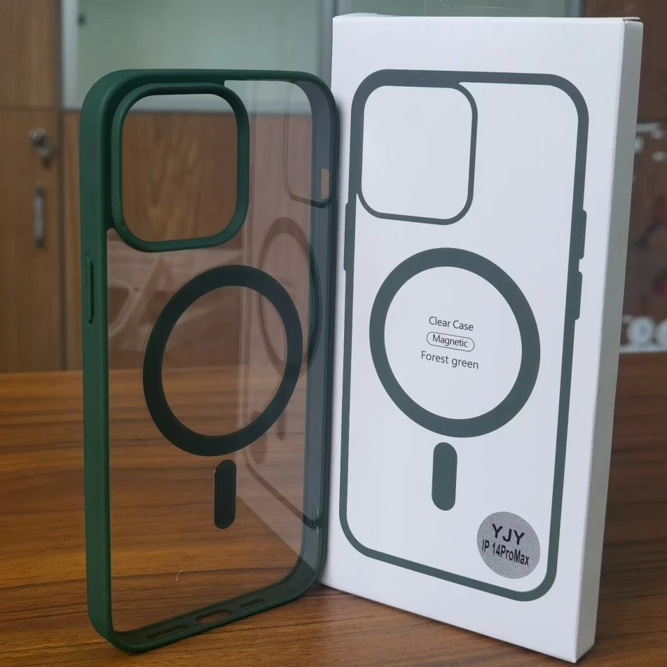 Магнитный чехол-накладка с кольцом для беспроводной зарядки Iphone 13 Pro Max 6 1 7 защитный чехол