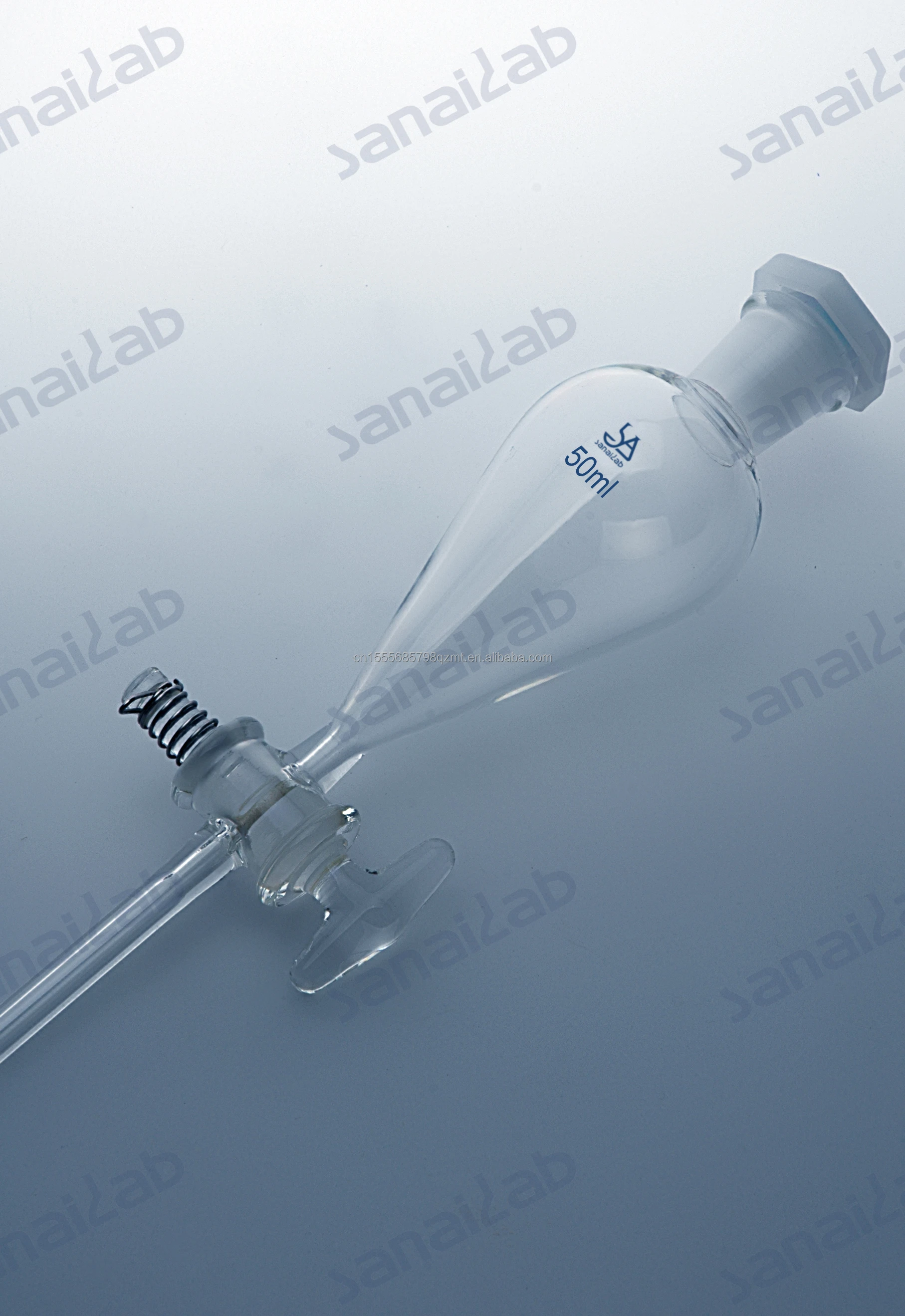 Guaranteed Quality Unique Filter Separatory Liquid Funnel With Glass Stopcock