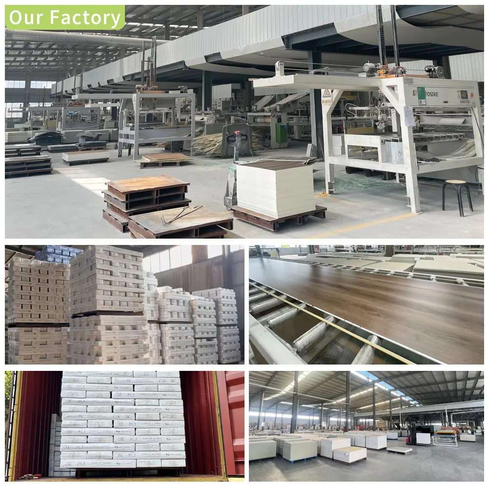 Прочный 8 мм Экологичный ламинат китайского производства-идеально подходит для домашнего и коммерческого использования