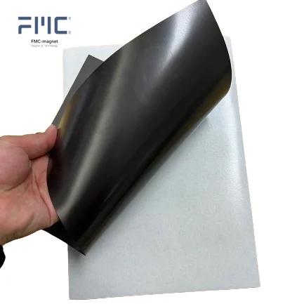 Flexible Matte White Sign Blank Magnets Car Magnetic Blank Sign Sheets DIY For Vehicle Door Advertising Car Magnetic Sticker