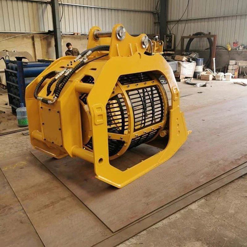New Multifunctional Excavator Screening Bucket Shredder Crusher Bucket for sale