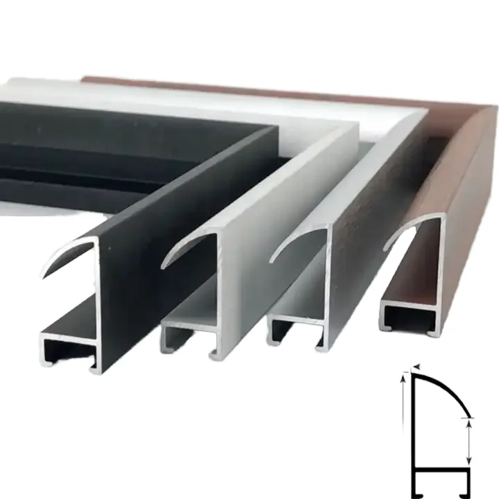 Custom Metal Home Decor Aluminium Wall Frames Aluminum Picture frame  for Wedding Painting Frame