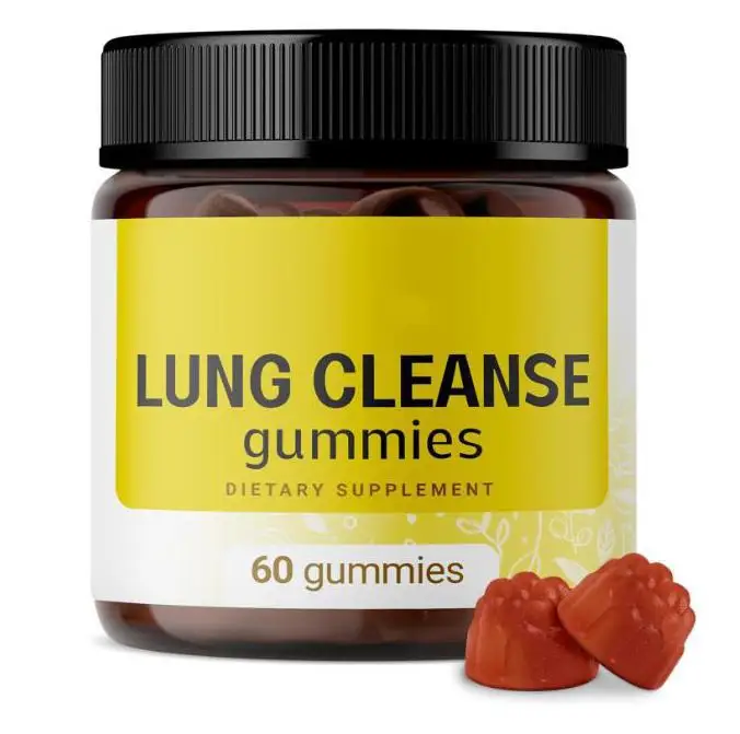 Healthy Breathe Vitamins Gummies With Quercetin And Cordyceps For Sinus & Lungs Seasonal Nasal Helps Respiratory Supplement