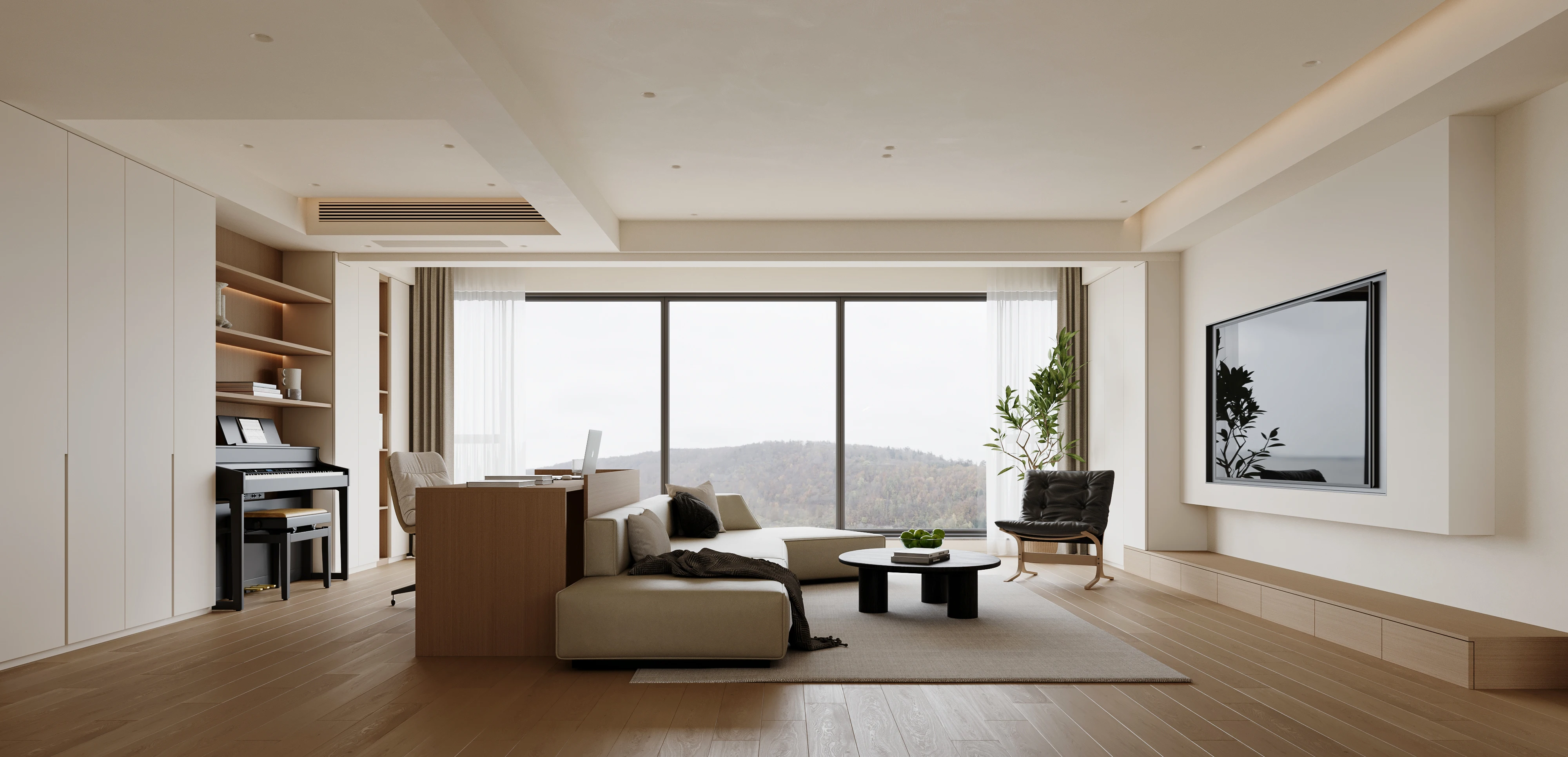 Modern Simple Style TV Cabinet Wooden Furniture Storage Living Room Bedroom Kitchen Dining Office Economically Priced MDF Panel