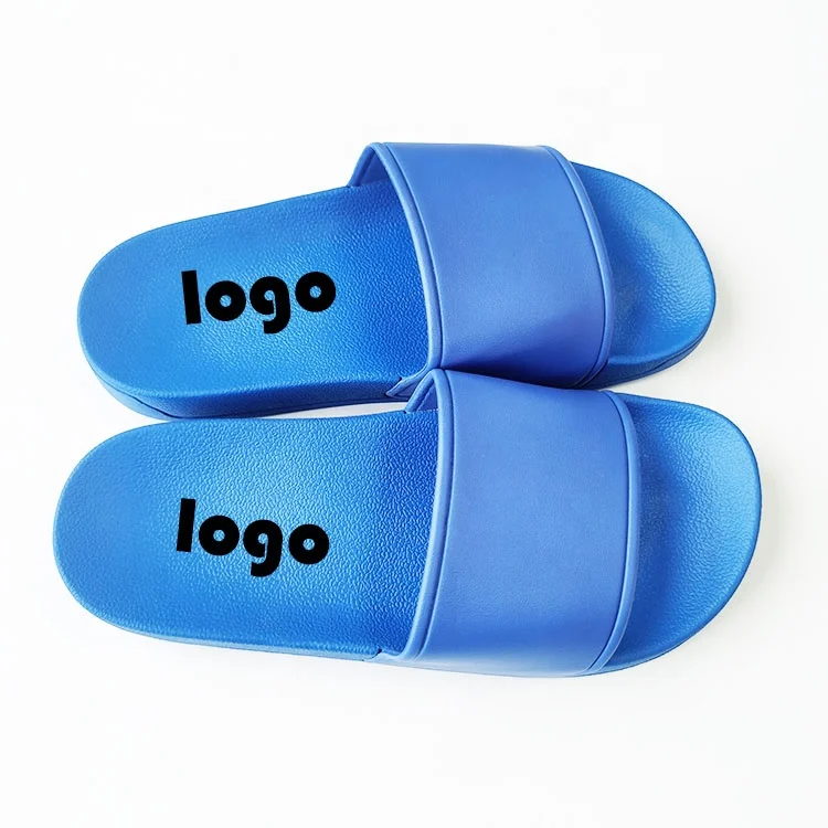 House Quick Delivery Custom Wholesale Print Sublimated Custom Soft sole Slides Embossed Custom Pattern Slides With Logo