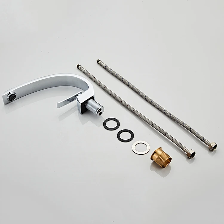 YUNDOOM OEM Robinet Torneira Brass Lavatory Tap Washroom Bath Mixer Faucet Sanitary Ware Toilet Water Mixer Chrome Basin Faucet