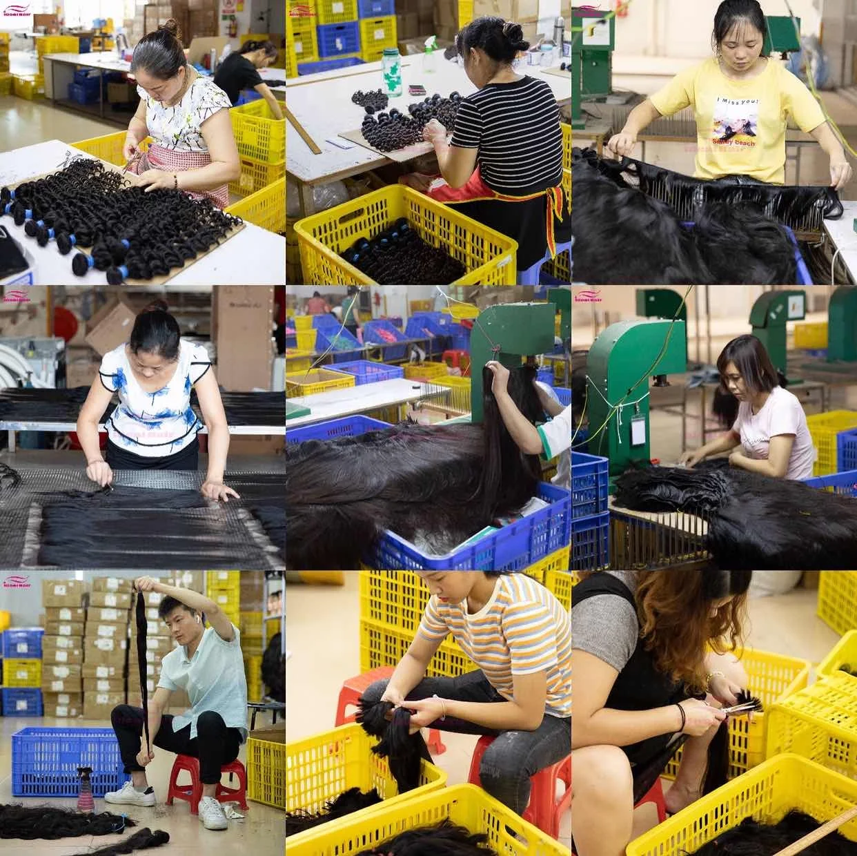  Идеальный оптовый набор для завивки волос расслабляющие волосы романтические завитые человеческие