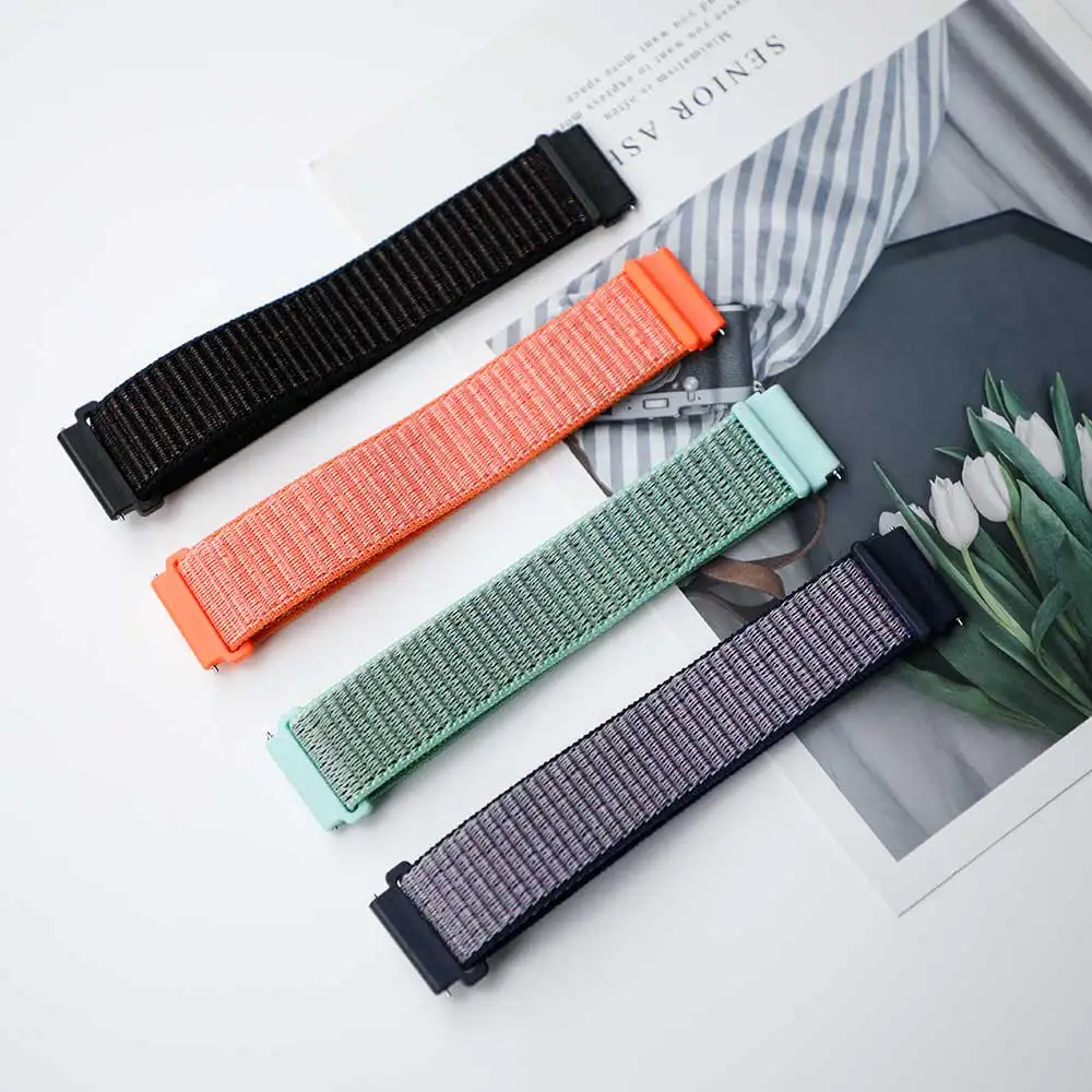 Chinber Breathable Woven Smart Watch Band For Samsung Gear S3 Frontier