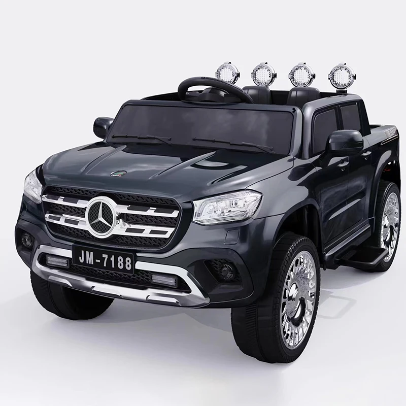 2024 New Design Kids Police Car 12V Ride On Remote Control Electric Toy Car Electric Cars For Kids To Drive