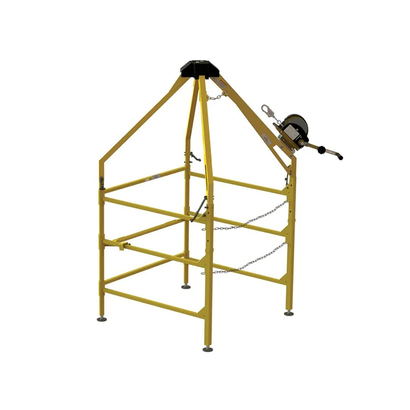 LifeGuard Confined Space Aluminum Portable Manhole Guard Barrier