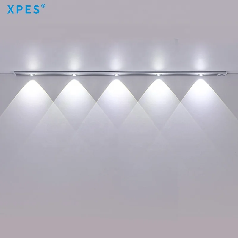 Factory Direct Deal Strip Luminous Intelligent Night Lamp Kitchen Living Room Drawer Led Cabinet Light with Motion Sensor