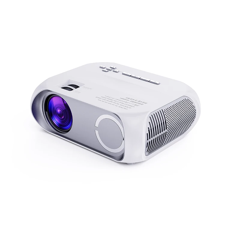 All In One Projector Portable Mini Advertising 1080P RGB LCD Projector Home Theater