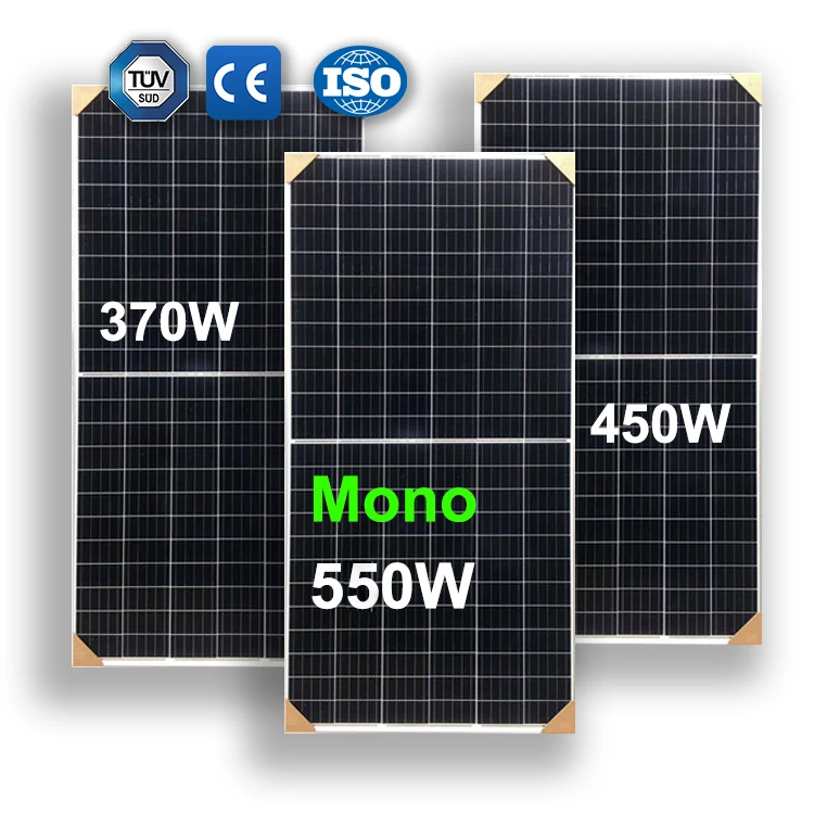450w 500w soler panneau solaire photovoltaic panel solar panel system paneles solares