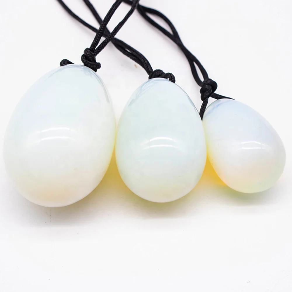 High quality nephrite jade natural crystal egg yoni egg for women pelvic muscle training