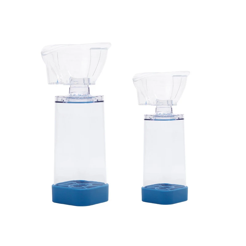 High Quality 175ml Plastic Spacer for Aerosol with silicone mask Aerosol Asthma Inhaler