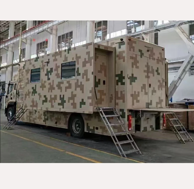 Special vehicle Slide out mechanism for meeting  command vehicle customized slide out systems