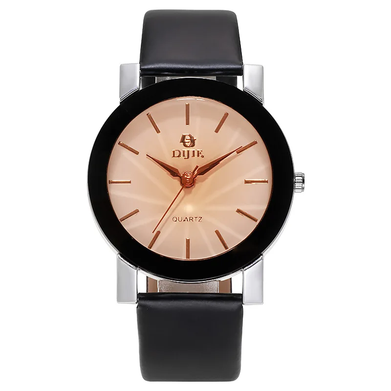 
Chinese style classic retro Hong Kong style British all-match black and white men and women quartz watch 