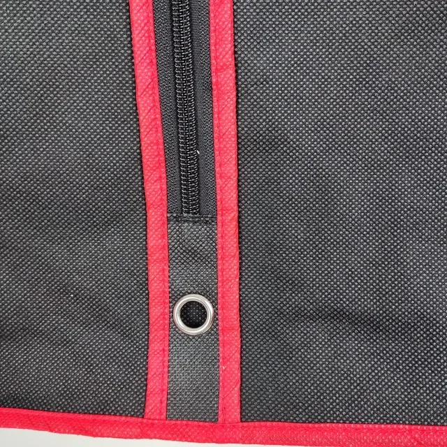 Travel Compostable Garment Bag Wedding Dresses Custom Garment Suit Bag With Zipper Cotton Plastic Garment Bag Wholesale