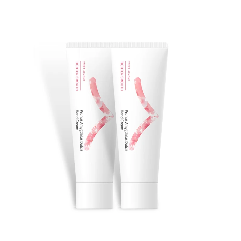 Wholesale Sweet almond cream girl easy exfoliating tender and smooth low MOQ hand cream