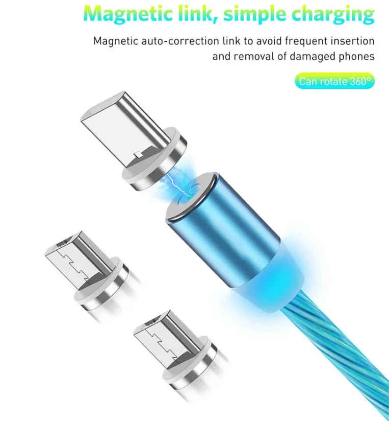 Оптовая продажа Шэньчжэнь Технология usb-кабели для зарядки телефона 3 в 1 usb-кабель Магнитный зарядный