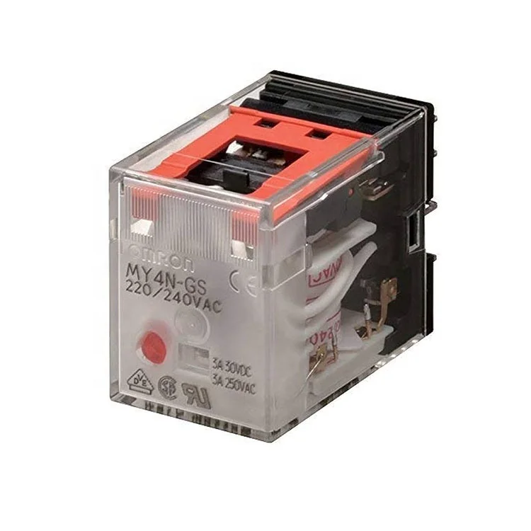 HOT SALE Omrons MY4N series intermediate relay MY4N-GS AC12V/MY4N-GS AC24V/MY4N-GS AC48V