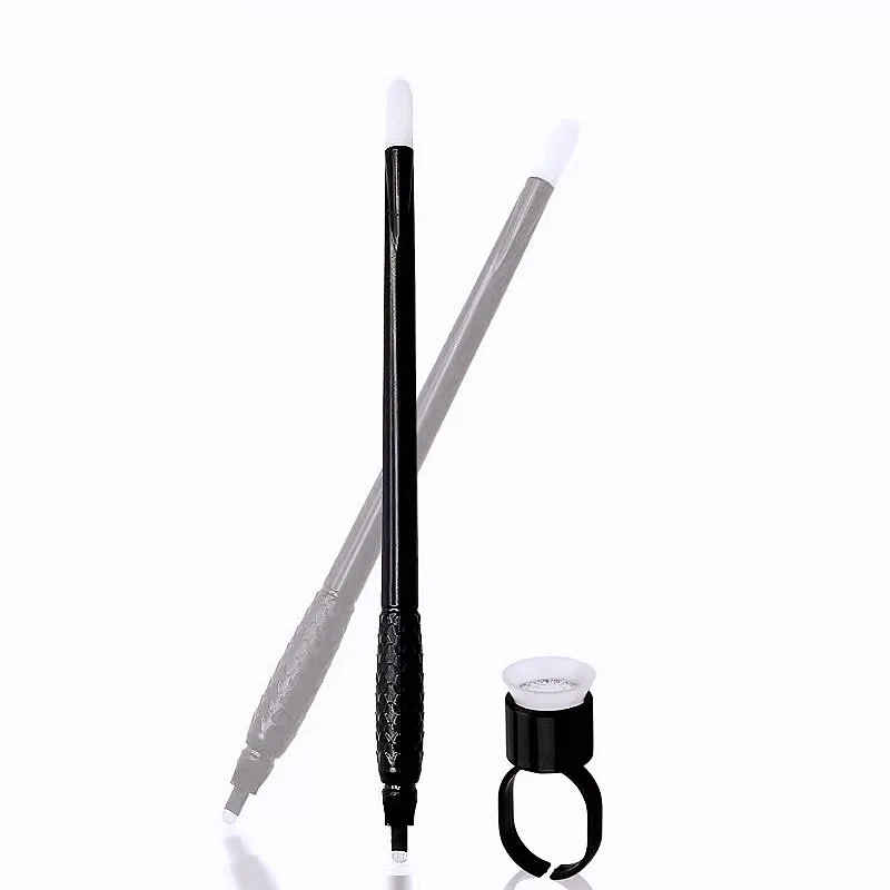 Disposable Black microblade Manual Eyebrow Tattoo Pen Tools microblading pen for waterproof eyebrows  permanent makeup tools