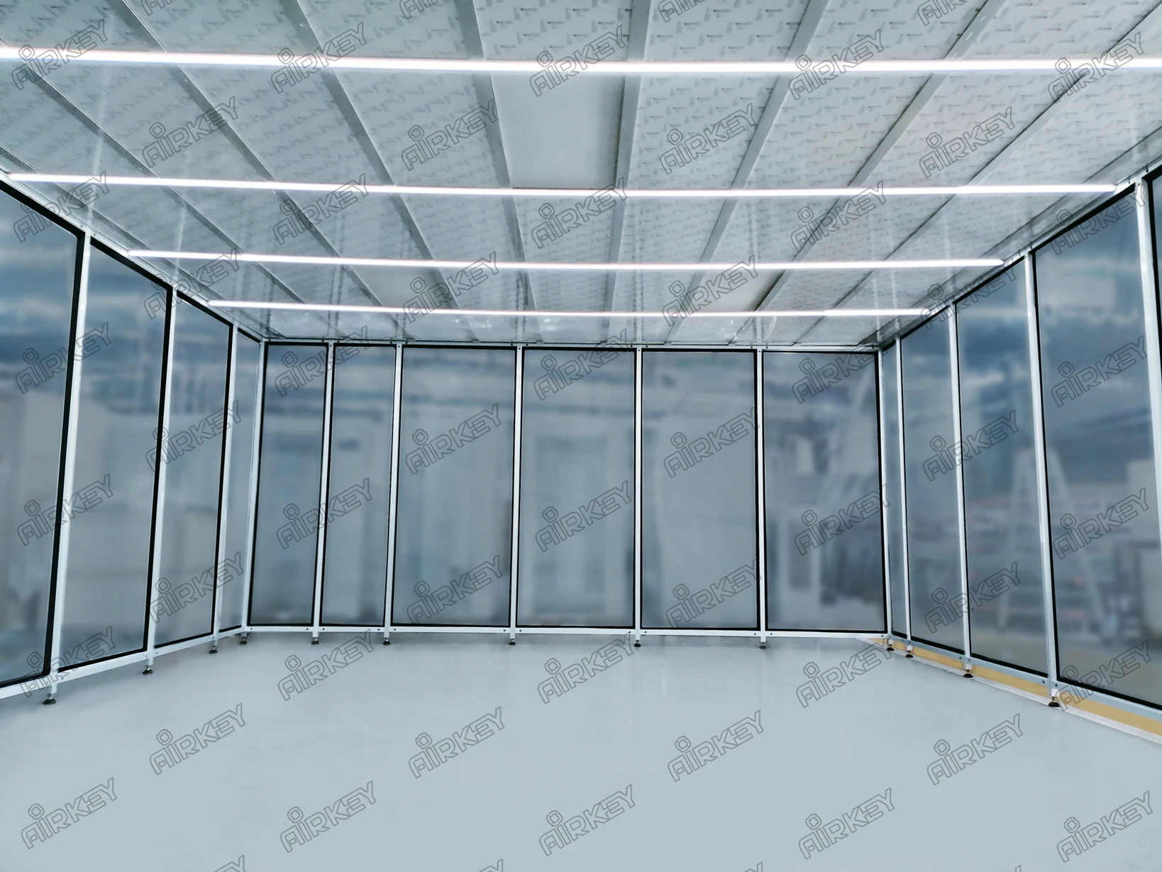Airkey Class100-10000 customized Modular Clean room for Lab/Bio-pharma/Electronics