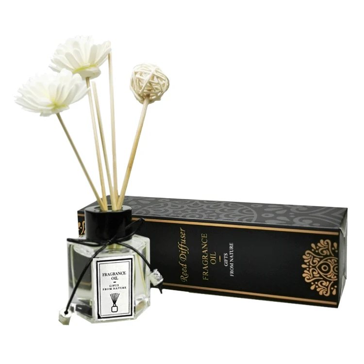 hot sale 50ml glass bottle aroma reed diffuser home perfume