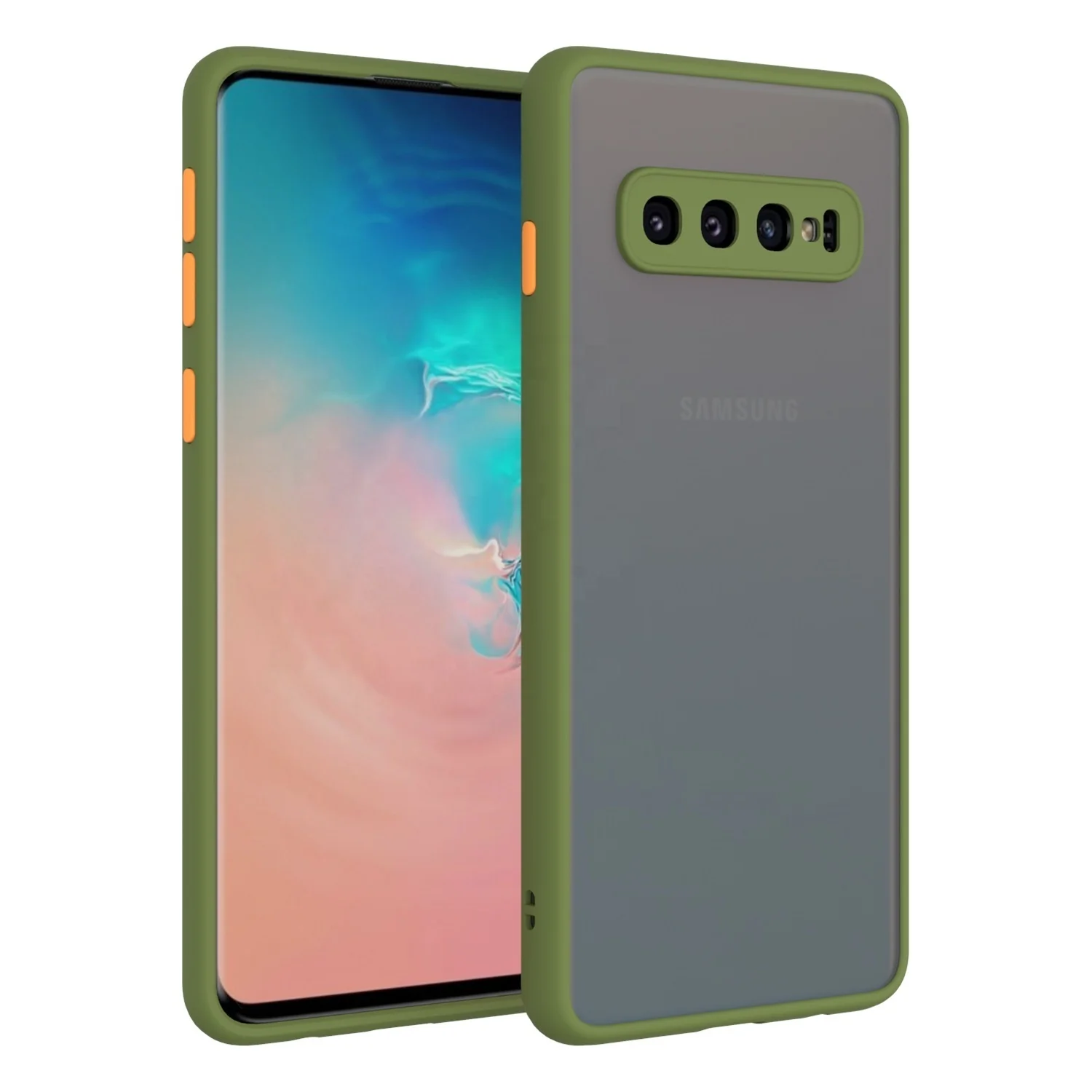Матовый чехол из ТПУ для мобильного телефона Samsung Galaxy S10 S20 Ultra Note 20 10 Plus