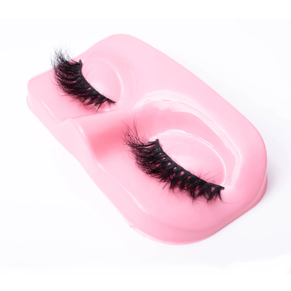 Yiernuo eyelash packaging box custom  empty eyelash box container Hot sales 13mm newest style mink lashes