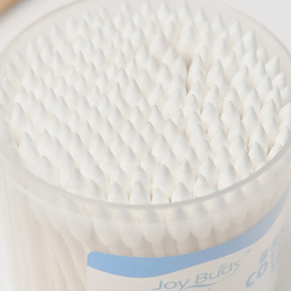  Горячая Распродажа 200 шт. q-tips экологически чистые двухсторонние ватные палочки разборные