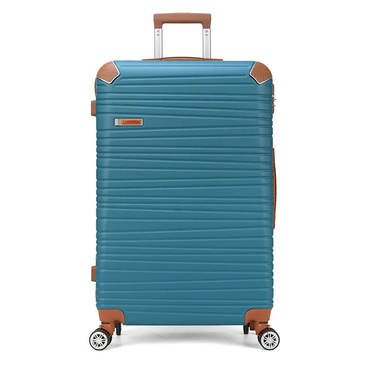 Modern Style ABS Material Corner Protect Match Color Traveling Bags Trolley Luggage