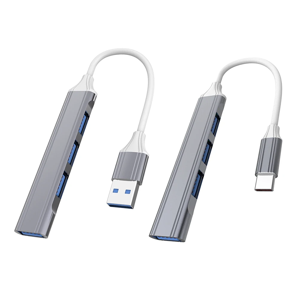 Manufacturer custom logo type c usb 4 port hub extension docking station usb-hubs for tablet and computer laptop Adapter