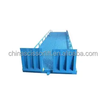 Hydraulic Lifting Height Customized For Container Loading And Unloading Forklift Dock Logistics Yard Mobile Dock Ramp