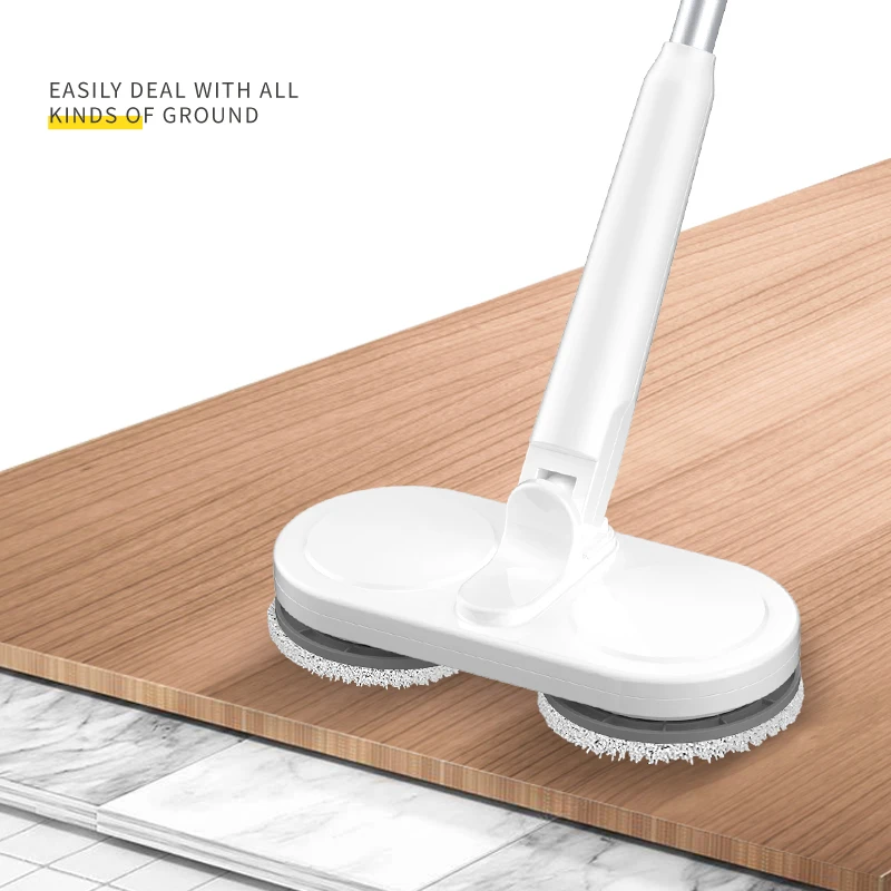 Mops Floor Cleaning Electric Rechargeable Wireless Rotating Electric Mops Automatic Mopping Machine with cleaning bucket