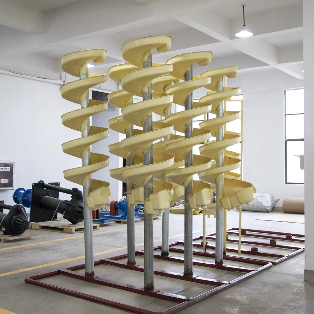 Chrome Mineral Gravity Method Mining Concentrator Zircon Sand Spiral Chute