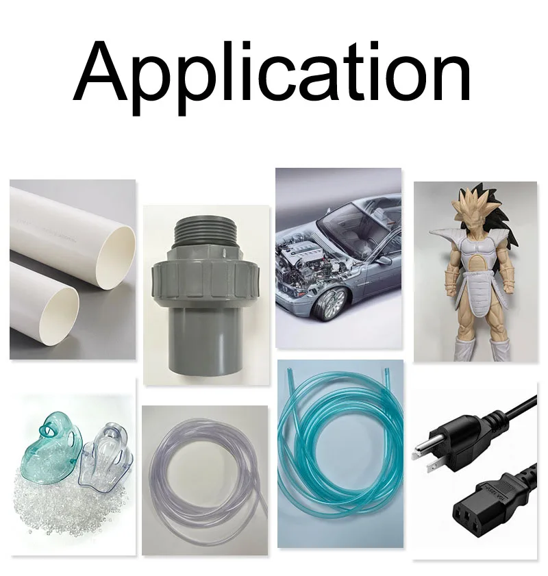 Plastic Raw Material Black Polyvinyl Chloride PVC Granules For Cables Shoes soles