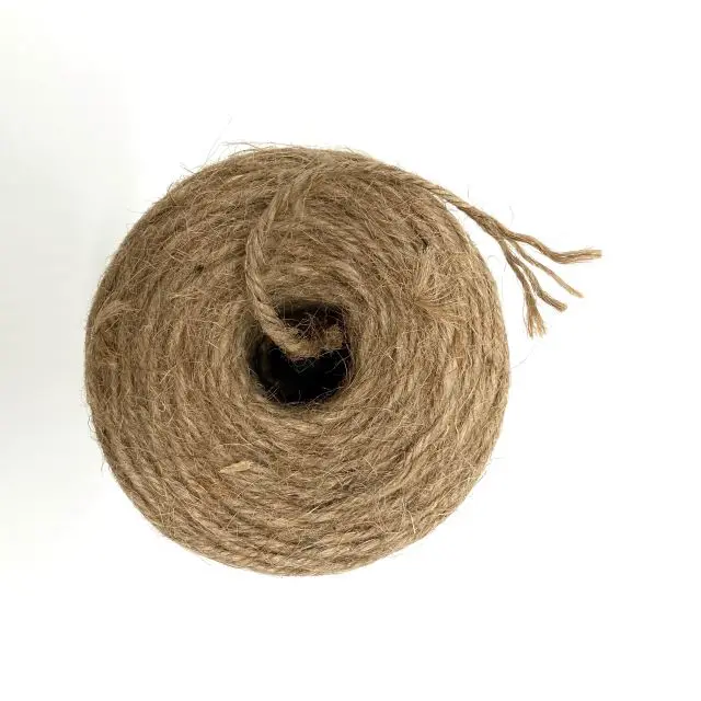 Quality natural jute twine/jute packaging rope/210G