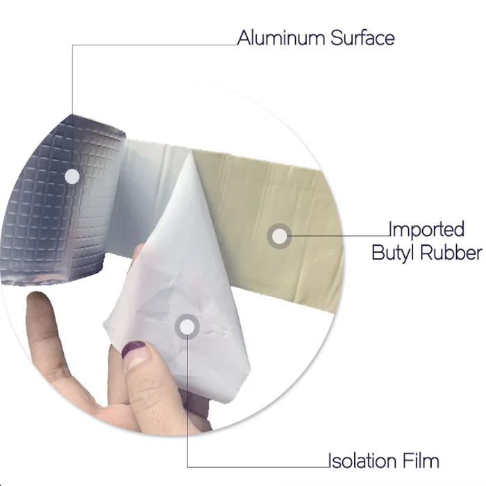 Roof Butyl Rubber Tape Butyl Sealant Tape Double Sided