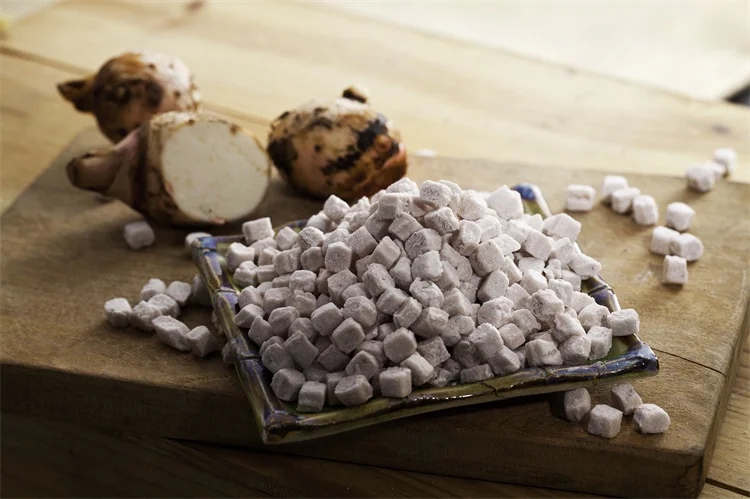 Оптовая цена тайванский сырый сладкий Топпинг с мягкой и жевательной текстурой шарик Таро для продажи