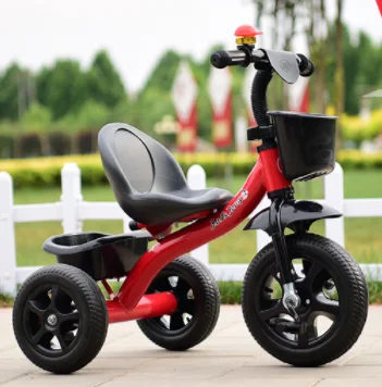 Простой детский трехколесный велосипед От 1 до 3 лет Детская двухместная коляска/игрушечная машинка для детей 2, 3, 5 лет штанишки для малышей легкое детское транспортное средство с велосипед