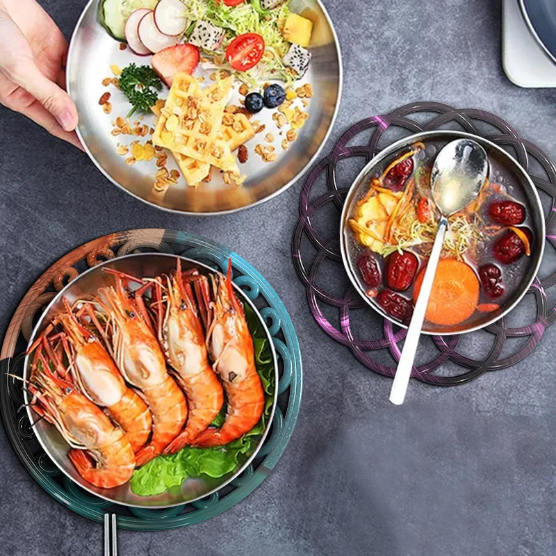 
Eco-friendly Food-safe Material Resin Mold for Cup Mat Hand Making Silicone Molds Epoxy Resin SET Transparent Mould 