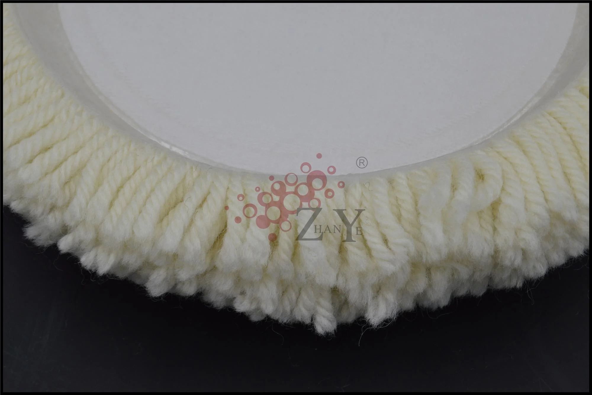 5 6 8 inch 100% Buffing Single Side artificial buffing Polishing Wool Pad For Car Polishing