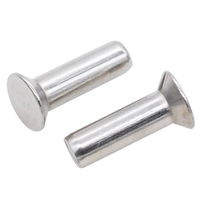 Factory Price Rivets Aluminium Stainless Steel Semi Tubular Rivets  Solid  Handle Knock Rivet