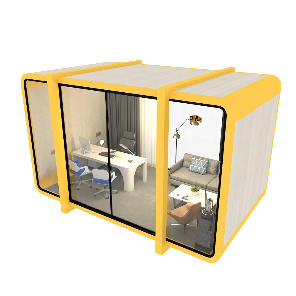 40 Ft Flat Pack Shipping Container Two Bedroom Prefab Container House